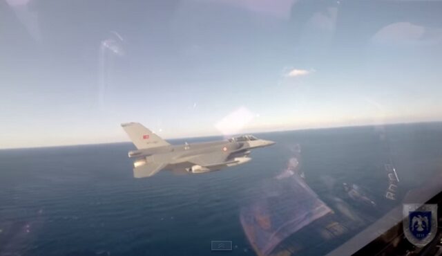 Αναχαίτιση τουρκικών αεροσκαφών πάνω από τη Χίο