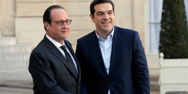 Ολάντ σε Τσίπρα: Θα κάνω ό,τι μπορώ για να βοηθήσω την Ελλάδα