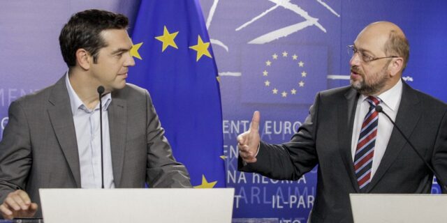 Συνάντηση Σουλτς – Τσίπρα: Δεν έχουμε συμφωνήσει αλλά είμαστε στο σωστό δρόμο