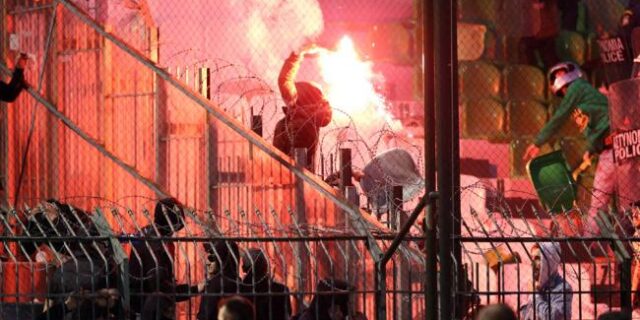 Επεισόδια στη Λεωφόρο: Με τον κουκουλονόμο η δίωξη ενός εκ των δραστών