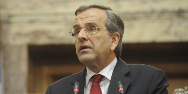 Σαμαράς: Εμείς βγαίναμε από το μνημόνιο, ο ΣΥΡΙΖΑ μπαίνει με φόρα