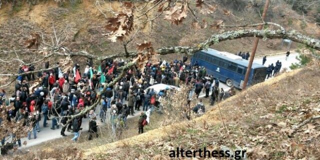Σε ήρεμο κλίμα οι συγκεντρώσεις κατοίκων και εργαζομένων στις Σκουριές
