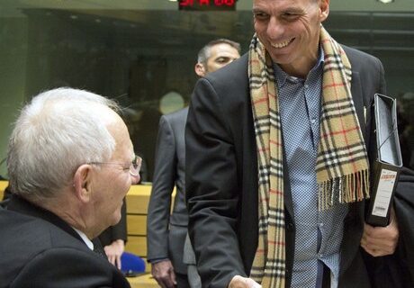 O σίγουρος Βαρουφάκης, η χαρούμενη Λαγκάρντ και ο αμετακίνητος Σόιμπλε