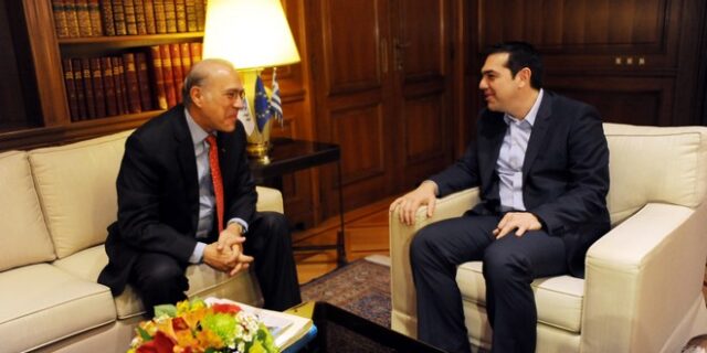 Συνάντηση Τσίπρα με Γκουρία και Γιούνκερ