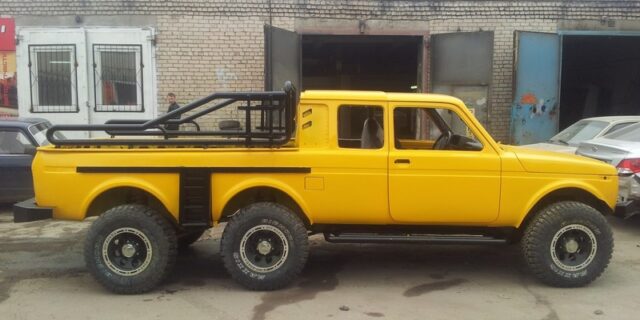 Το Lada Niva 6X6 έρχεται από μακρινή Σαμάρα της Ρωσίας