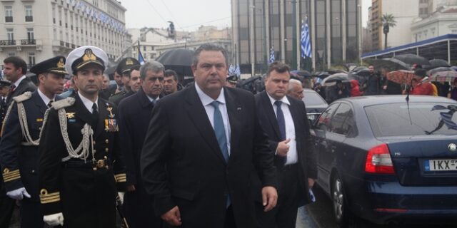 ‘Μήνυμα προς όποιον προσβάλει την εθνική κυριαρχία’ έστειλε ο Πάνος Καμμένος