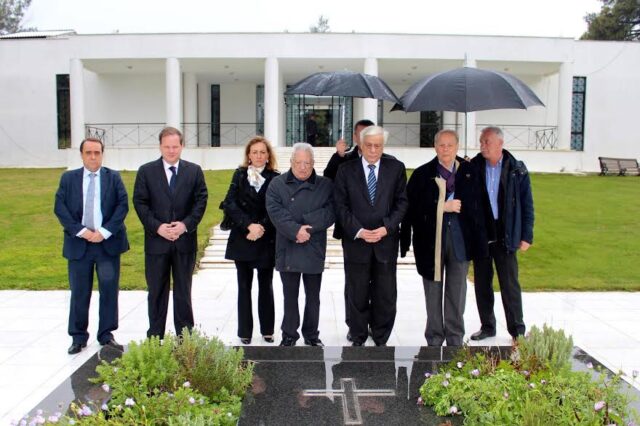 Στο ίδρυμα Καραμανλή ο Προκόπης Παυλόπουλος πριν ορκιστεί Πρόεδρος της Δημοκρατίας