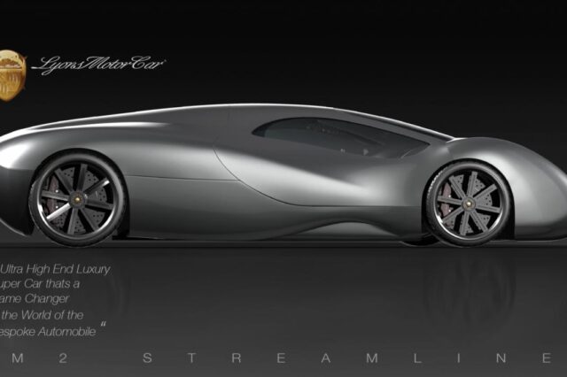 Lyons LM2 Streamliner. Το supercar των 1.700 ίππων