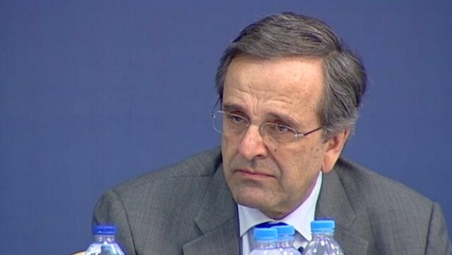 Βίντεο: Όταν ο Σαμαράς δάκρυσε στη δευτερολογία του στην Π.Ε. της Ν.Δ.