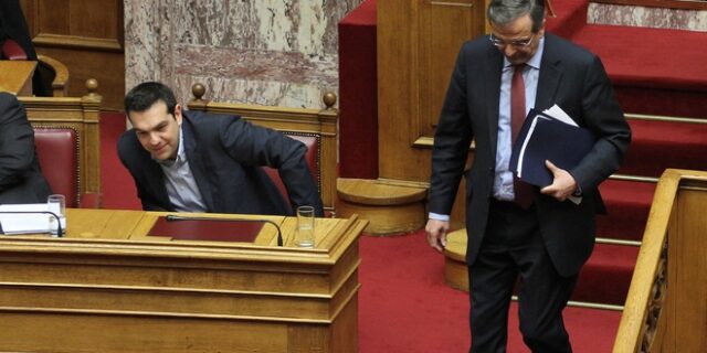 Ο ΣΥΡΙΖΑ δείχνει Σαμαρά για τη διακίνηση της ψεύτικης είδησης περί παράτυπων μεταναστών