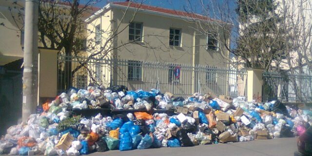 Έρευνα για τα σκουπίδια στην Τρίπολη