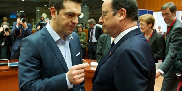 Με Ντράγκι και Ολάντ μίλησε ο Τσίπρας