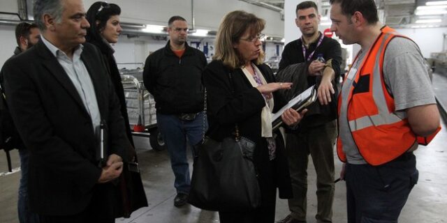 Έλεγχοι στο ‘Ελ. Βενιζέλος’ για αδήλωτη εργασία υπό το βλέμμα Σκουρλέτη