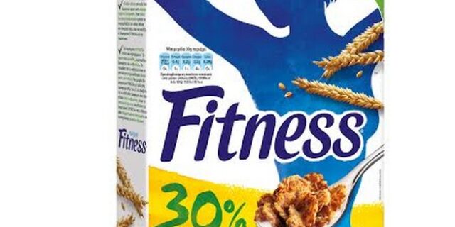 Ανανέωση από τα δημητριακά ολικής αλέσεως FITNESS®, με 30% λιγότερη ζάχαρη