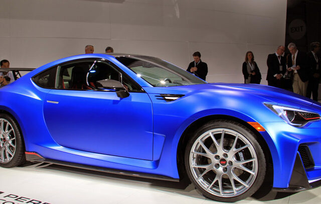 Ανάβει …φωτιές το Subaru BRZ STI Performance Concept.