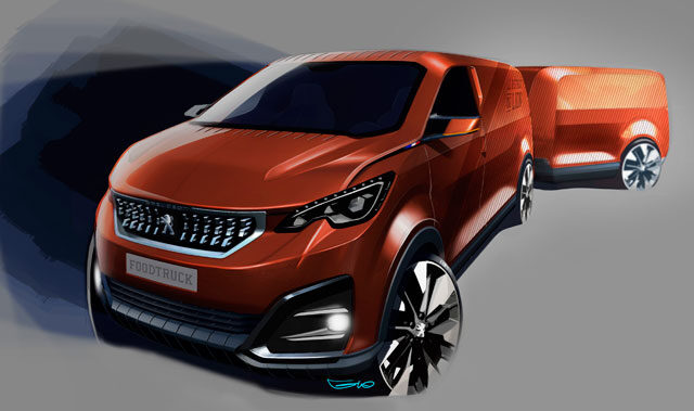 Peugeot Foodtruck. Ένα ρεστοράν πάνω σε τροχούς
