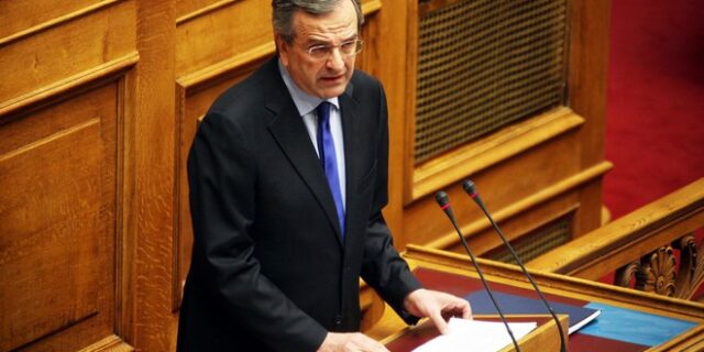 Σαμαράς με ατζέντα ‘νόμου και τάξης’ κατά του νομοσχεδίου για την παιδεία