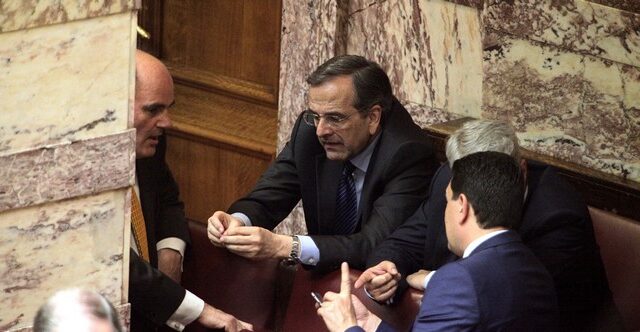 Αντί-ΣΥΡΙΖΑ μέτωπο, με τον ίδιο επικεφαλής, θέλει ο Σαμαράς