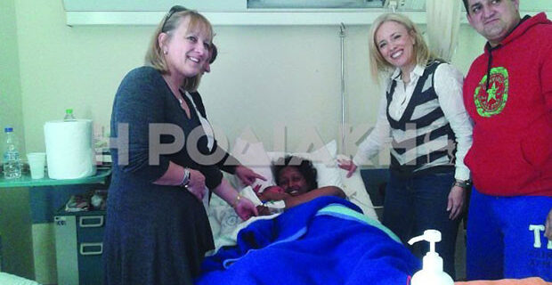 Το όνομα του διασώστη θα πάρει το μωρό της μετανάστριας που σώθηκε από το ναυάγιο στη Ρόδο
