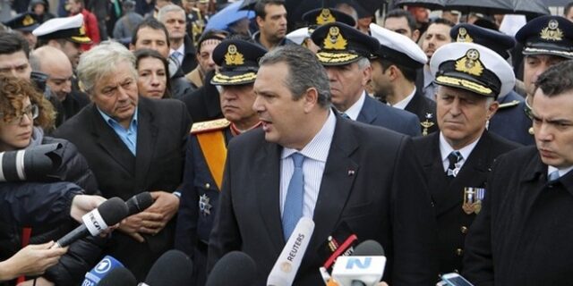 Καμμένος: Δεν θα μπορέσουμε να συγκρατήσουμε την ISIS αν η Ευρώπη συνεχίσει το bullying σε βάρος μας