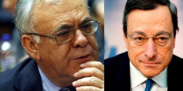 Συνάντηση Δραγασάκη – Τσακαλώτου – Ντράγκι στη Φρανκφούρτη