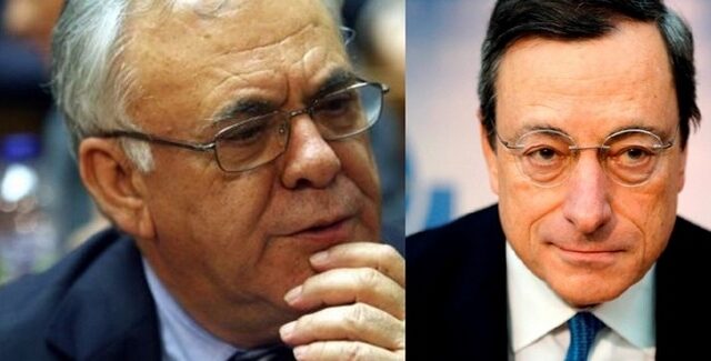 Συνάντηση Δραγασάκη – Τσακαλώτου – Ντράγκι στη Φρανκφούρτη