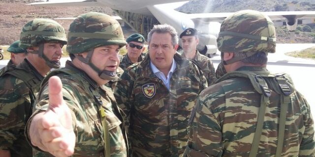 Καμμένος: Είμαστε έτοιμοι για τον πόλεμο, για να διασφαλίσουμε την ειρήνη