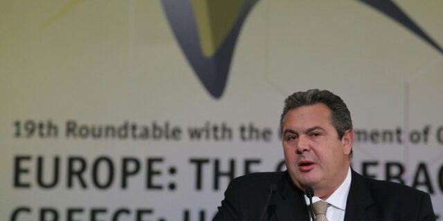 Καμμένος: Δημιουργία νέας αεροπορικής νατοϊκής βάσης στο Αιγαίο