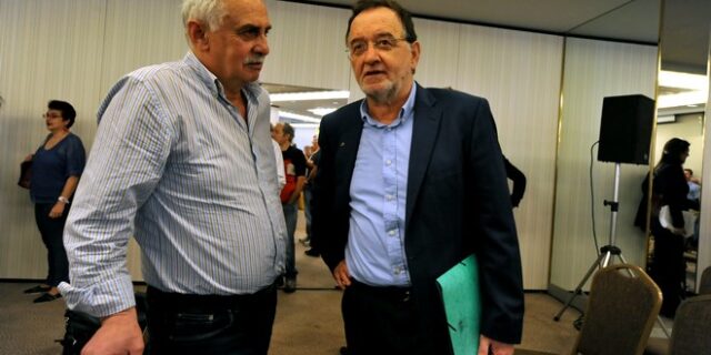 ‘Πήρε το όπλο του’ ο Λαφαζάνης: Γιατί να τρομοκρατηθεί ο λαός από την έξοδο από το ευρώ;