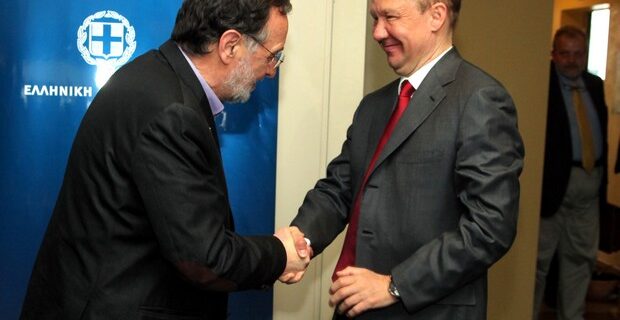 Συνάντηση Λαφαζάνη με τον επικεφαλής της Gazprom στη Μόσχα