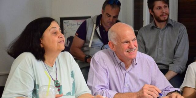 O Γ. Παπανδρέου στο Τμήμα Επικοινωνίας: Τι είπε για δημοψήφισμα και διαφθορά