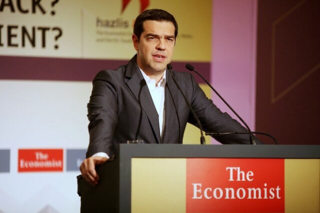 Τσίπρας στο Economist: Δεν θα υποχωρήσουμε σε θέματα μισθών και συντάξεων