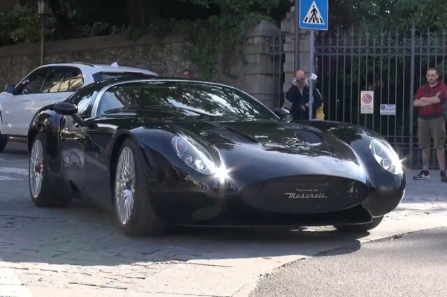 Θηρίο που βρυχάται ο κινητήρας της Zagato Maserati Mostro (βίντεο)