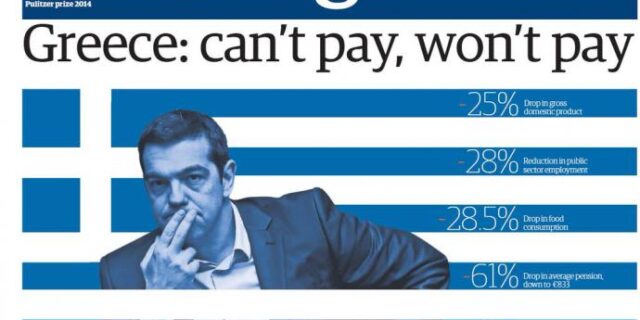 Guardian: Η Ελλάδα δεν μπορεί και δεν θα πληρώσει