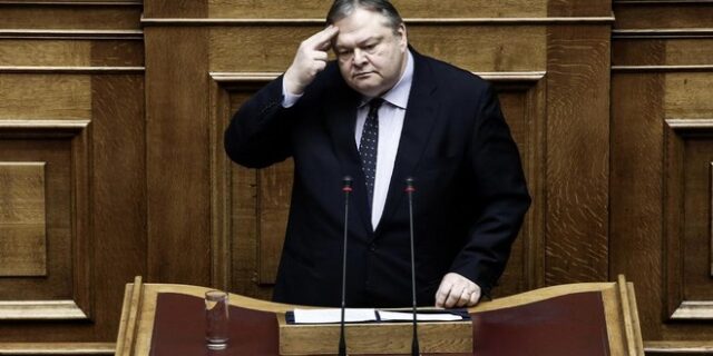 Ευ. Βενιζέλος: Τρένο του τρόμου η πρόταση της κυβέρνησης