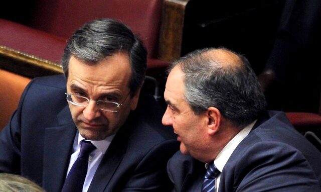 Συνάντηση Σαμαρά- Καραμανλή με μηνύματα για την ευρωπαϊκή προοπτική της χώρας