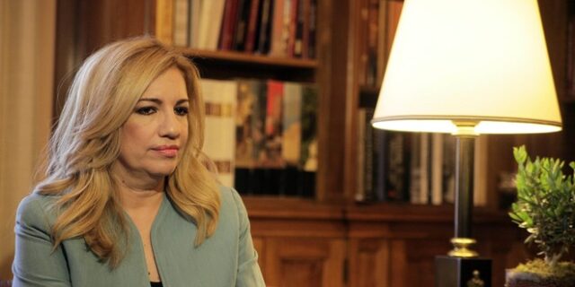 Φ. Γεννηματά: Αδιαπραγμάτευτο ‘ναι’ στο ευρώ. Η ρήξη ισοδυναμεί με καταστροφή για την Ελλάδα