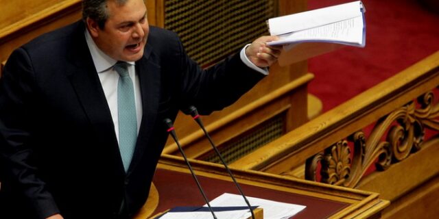 Καμμένος: Οι προτάσεις των πιστωτών θα είναι το τέλος της ύπαρξης της Ελλάδας