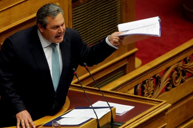 Καμμένος: Οι προτάσεις των πιστωτών θα είναι το τέλος της ύπαρξης της Ελλάδας