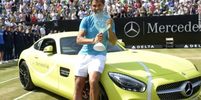 O Ναδάλ κέρδισε μια Mercedes-AMG GT και …ξίνισε για το χρώμα!