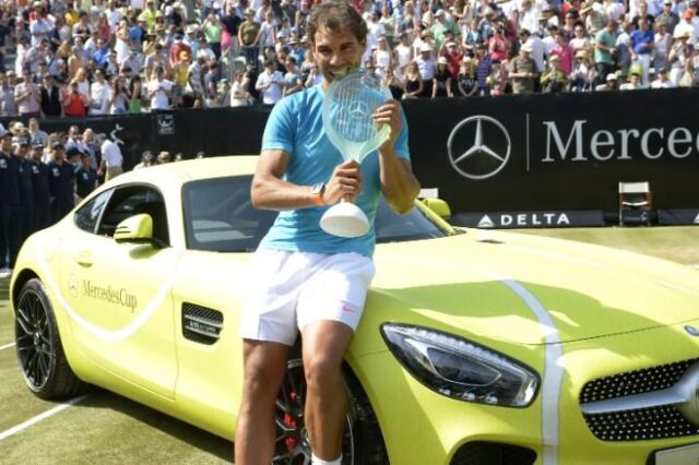 O Ναδάλ κέρδισε μια Mercedes-AMG GT και …ξίνισε για το χρώμα!