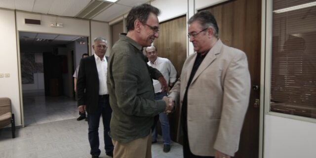 Κουτσούμπας σε Τσακνή: Προβλήματα αντικειμενικής ενημέρωσης και ισότιμης προβολής στην ΕΡΤ