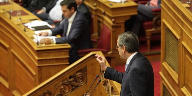 Σαμαράς: Προσέξτε κ.Τσίπρα μη γίνετε ο μοιραίος άνθρωπος. Όροι για εθνική συνεννόηση