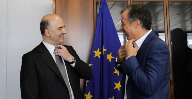 Θεοδωράκης σε Μοσκοβισί: Η ελληνική κοινωνία θέλει ένα τέλος στο μαρτύριο
