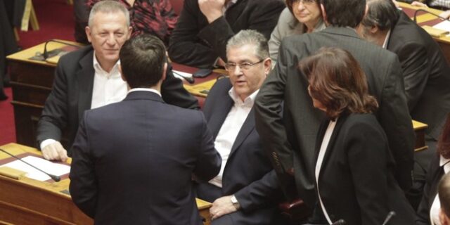 Ο έντονος διάλογος Τσίπρα-Κουτσούμπα