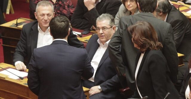 Ο έντονος διάλογος Τσίπρα-Κουτσούμπα