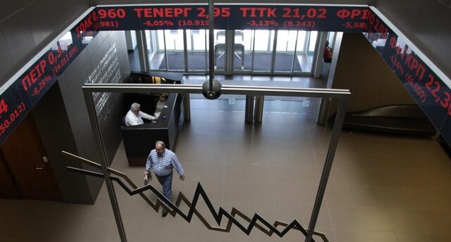 Χρηματιστήριο: Κάτω από τις 700 μονάδες ο Γενικός Δείκτης Τιμών