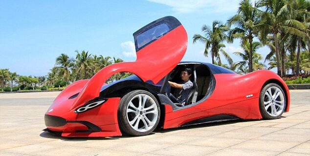 Το ηλεκτρικό supercar των 4.300€ δια χειρός Κινέζου φοιτητή