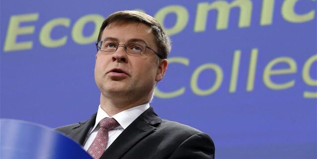 Ντομπρόβσκις: Μόνο με εντολή Eurogroup ξαναρχίζει η διαπραγμάτευση