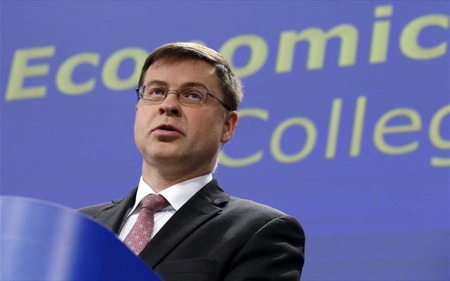 Ντομπρόβσκις: Μόνο με εντολή Eurogroup ξαναρχίζει η διαπραγμάτευση